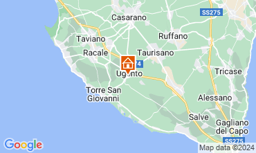 Mapa Ugento - Torre San Giovanni Vivenda 128223