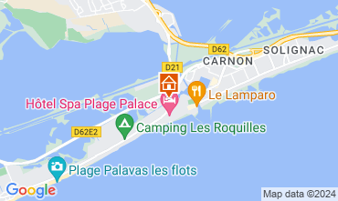 Mapa Palavas-les-Flots Apartamentos 6091