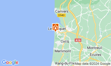 Mapa Le Touquet Apartamentos 7751