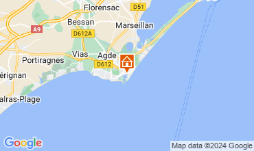 Mapa Cap d'Agde Apartamentos 120182