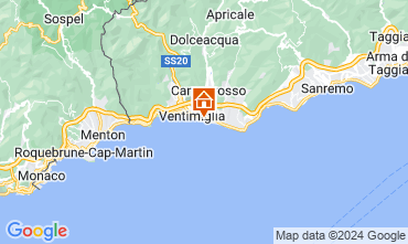 Mapa Ventimiglia Bungalow 110570