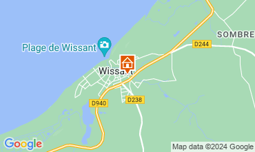 Mapa Wissant Apartamentos 125315