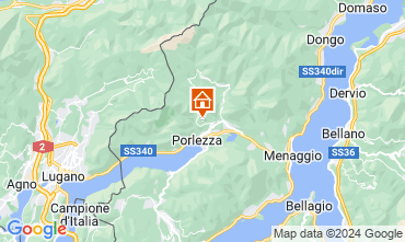 Mapa Porlezza Apartamentos 73064