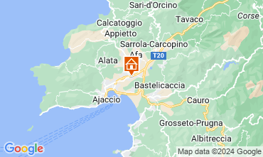 Mapa Ajaccio Apartamentos 75785