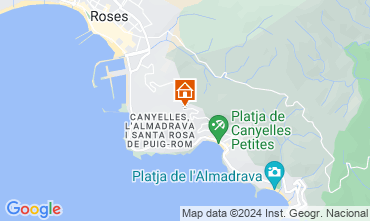 Mapa Rosas Apartamentos 128469