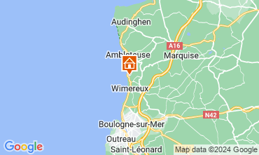 Mapa Wimereux Apartamentos 96569