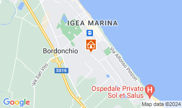 Mapa Bellaria Igea Marina Apartamentos 115537