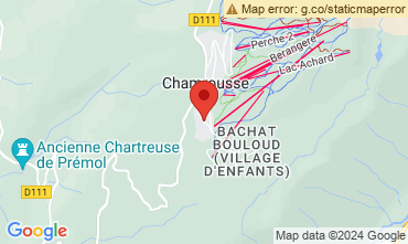 Mapa Chamrousse Estdio 780