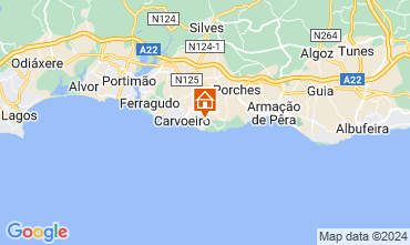 Mapa Carvoeiro Casa 128462