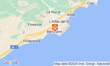 Mapa Benidorm Apartamentos 69891