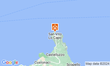 Mapa San Vito lo Capo Vivenda 112450