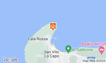 Mapa San Vito lo Capo Vivenda 112450