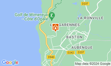 Mapa Wimereux Casa 99112