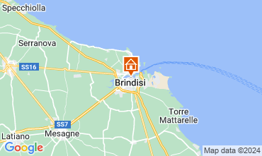 Mapa Brindisi Apartamentos 128368