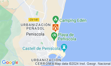 Mapa Penhíscola Apartamentos 121425