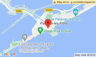 Mapa Palavas-les-Flots Apartamentos 117998