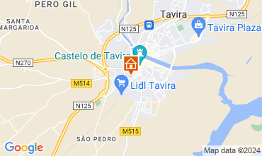 Mapa Tavira Casa 128815