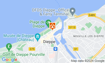 Mapa Dieppe Apartamentos 123632