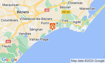 Mapa Portiragnes Vivenda 124469