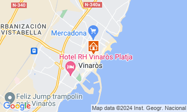 Mapa Vinaròs Apartamentos 107135