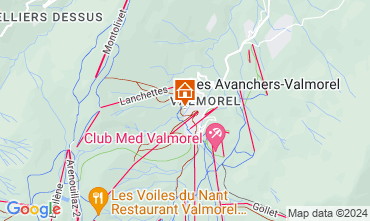 Mapa Valmorel Estdio 116702