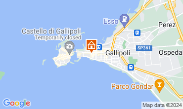 Mapa Gallipoli Apartamentos 127597