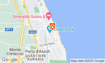 Mapa San Benedetto del Tronto Apartamentos 126769