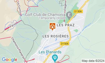 Mapa Chamonix Mont-Blanc Chal 88059