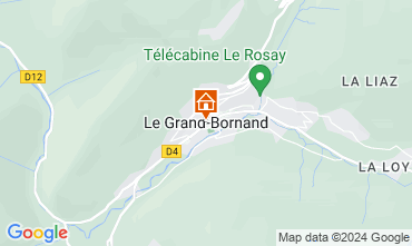 Mapa Le Grand Bornand Estdio 42969