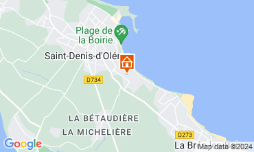 Mapa Saint Denis d'Olron Vivenda 80154