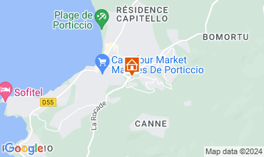 Mapa Ajaccio Casa 7844