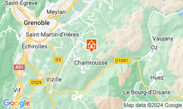 Mapa Chamrousse Apartamentos 35627