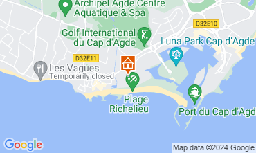 Mapa Cap d'Agde Apartamentos 6243