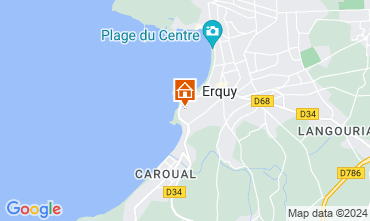 Mapa Erquy Casa 107191