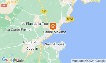 Mapa Sainte Maxime Casa 103814
