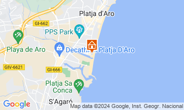 Mapa Playa d'Aro Estdio 93350