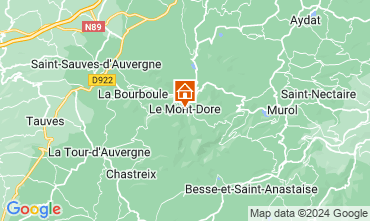 Mapa Le Mont Dore Apartamentos 77814