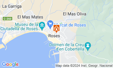 Mapa Rosas Apartamentos 128645