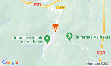 Mapa Valfrjus Chal 117364