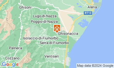 Mapa Ghisonaccia Casa 128451