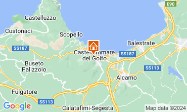 Mapa Castellammare del Golfo Apartamentos 116208