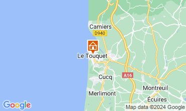 Mapa Le Touquet Apartamentos 66471