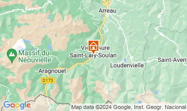 Mapa Saint Lary Soulan Apartamentos 59481