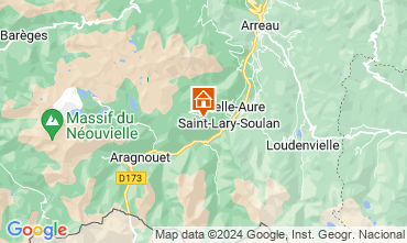 Mapa Saint Lary Soulan Apartamentos 111970