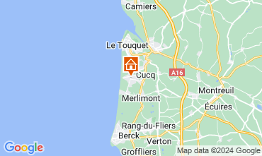 Mapa Le Touquet Apartamentos 116191