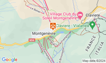 Mapa Montgenvre Apartamentos 1876