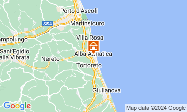 Mapa Alba Adriatica Apartamentos 64221