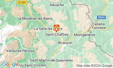 Mapa Serre Chevalier Chalé 109921