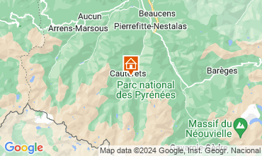 Mapa Cauterets Apartamentos 117216