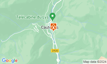 Mapa Cauterets Apartamentos 117216